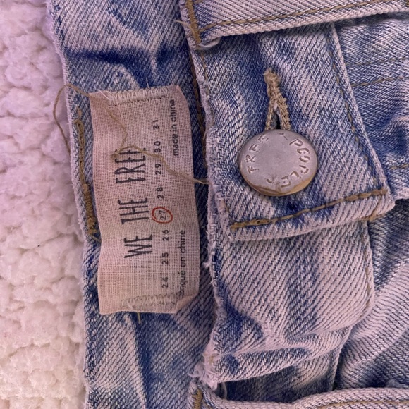 free people jean shorts - Picture 3 of 3